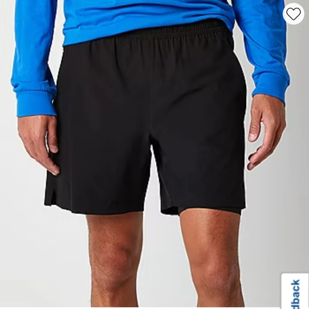 Xersion Men's XL 2 In 1 Run Short - Picture 1 of 12